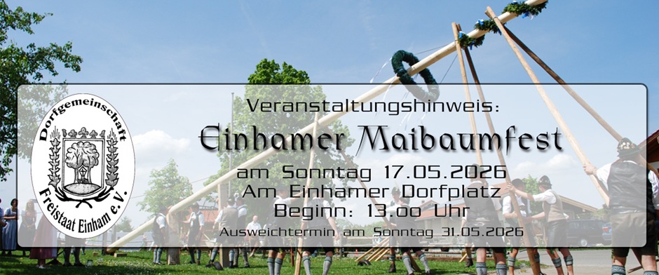 Einhamer Maibaumfest
